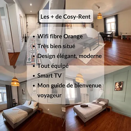 Gare Cosy Rent Wifi Апартаменты *